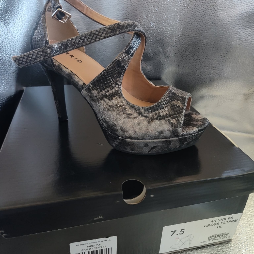 Torrid Snake Heels
